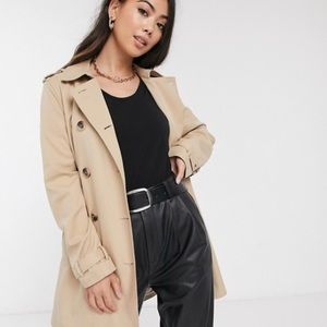 Carolina Belle Beige Trench Coat